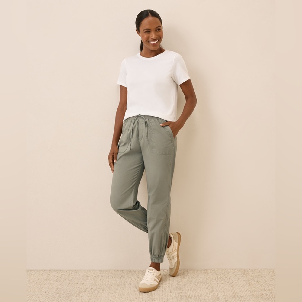 NWT PACT Softspun Crew Neck Tee White Size XS